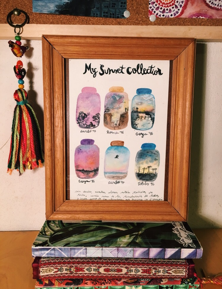 Pinceladas de acuarelas